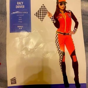 Racy driver Halloween costume, worn once, good